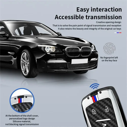 Miniatura 4 de Funda para llave de coche para Chevy Silverado Suburban Tahoe Equinox Traverse GMC Terrain Yukon Denali Acadia Buick Envision 2021-2025 Marco