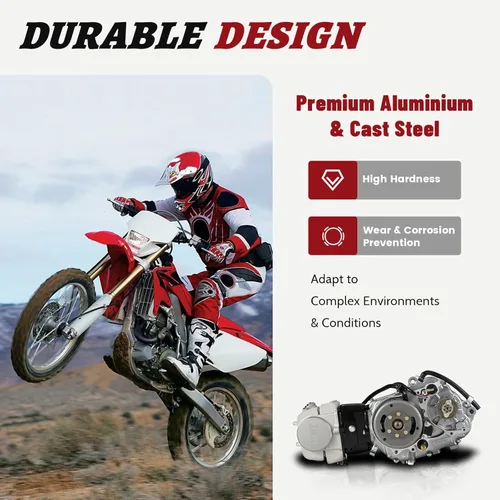 Miniatura 3 de Kits de repuesto de motor de 4 tiempos de 125CC, CRF50/CRF70/XR50/XR70/Z50/Z50R/CT70, embrague accionado a mano/motor refrigerado por aire