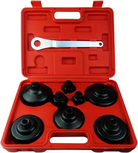 Miniatura 3 de Kit de herramientas de 9 piezas de llave de filtro de aceite incluye 1.063 in, 1.260 in, 1.417 in, 2.913 in, 2.976 in, 2.992 in, 3.386 in, 3.661 in
