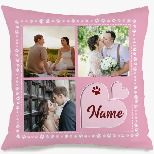 Miniatura 38 de Custom 6 Photo Throw Pillow Cover with Text for Mom, Cozy Cushion Ideal as a Thoughtful Gift for Family Mother’s Day Holidays or Special Occasions 6