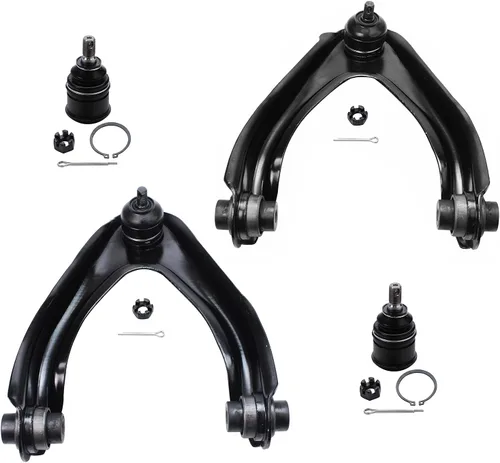 Miniatura 122 de Detroit Axle - AWD Kit de brazos de control delanteros de 4 piezas para Chrysler 300 2005-2023 Dodge Charger 2017-2023 Challenger 2017-2023, 2