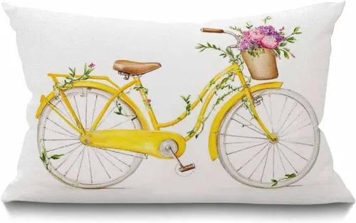 Miniatura 13 de Smooffly Funda de almohada decorativa para perro, bulldog francés con lentes de sol, funda de almohada lumbar moderna de granja, decoración