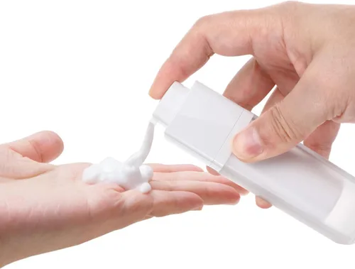 Miniatura 7 de minkissy Loción Crema Bomba Envase Airless Skincare Botellas 0.5 fl oz+1.0 fl oz+1.7 fl oz Dispensador de botellas cosméticas estirable recargable