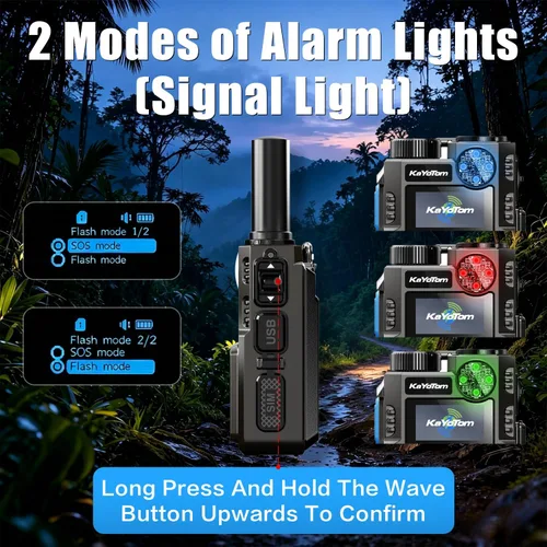 Miniatura 6 de Walkie Talkies de largo alcance ilimitado gratuito de por vida para adultos, radios bidireccionales rápidas 4G LTE PoC de larga distancia