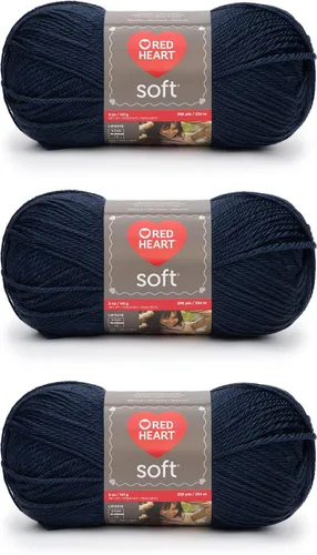 Miniatura 33 de RED HEART Hilo suave, negro