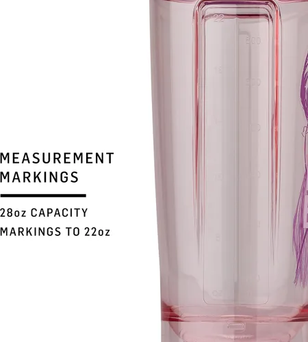 Miniatura 2 de BlenderBottle - Botella agitadora Pro Series Disney Princess, perfecta para batidos de proteínas y preentrenamiento, 28 onzas, "Watch How Far I'll