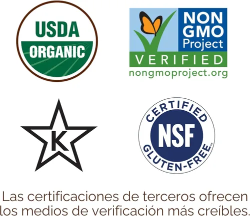 Miniatura 5 de Garden of Life Organics Mujeres 40+ Gomitas de Vitaminas - Baya - Certificadas Orgánicas, sin OGM, Veganas, Kosher Multi Completas - Metil B12, C