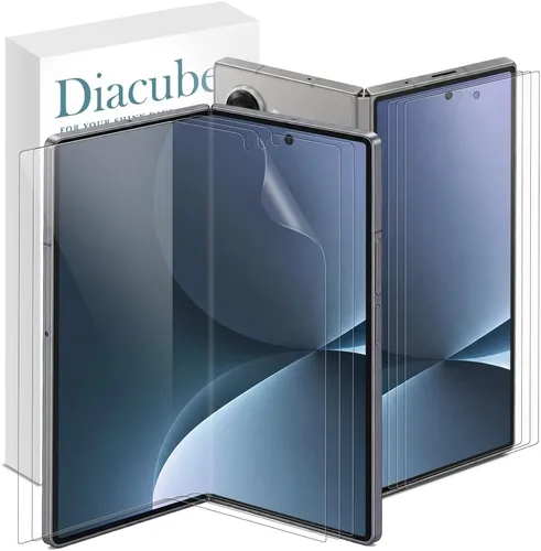 Miniatura 9 de [Paquete de 3+3] para Samsung Galaxy Z Fold 3 5G, protector de pantalla mate antirreflejos EPU+TPU, interior + 3 unidades frontales, antihuellas