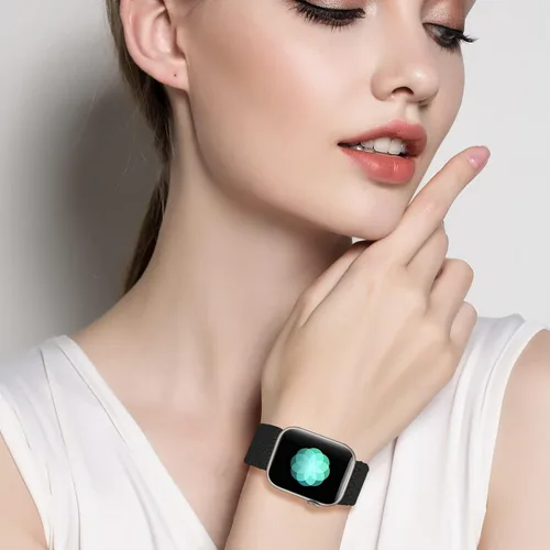 Miniatura 6 de Compatible con la Correa de Apple Watch 38mm 40mm 41mm 42mm 44mm 45mm 46mm 49mm para Mujeres y Hombres, Correa de Apple Watch Elástica y Trenzada
