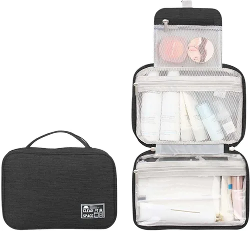 Juego de neceser para mujer, para accesorios, bolsa de maquillaje, artículos de tocador de agua, contenedor de champú, artículos de aseo de tamaño