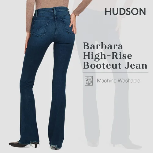 Miniatura 4 de Hudson Jeans Barbara de Talle Alto Bootcut de Moda para Mujer