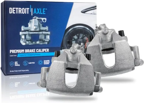 Miniatura 164 de Detroit Axle - Pinza de freno trasera izquierda para Chevrolet Equinox Captiva Sport GMC Terrain Saturn Vue Pontiac Torrent Pinza de freno lateral