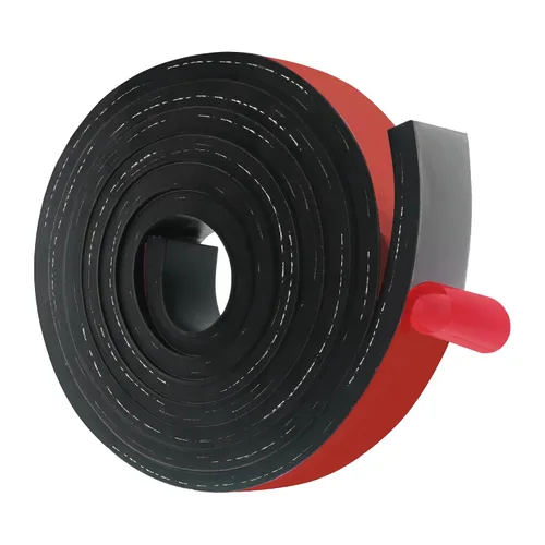 Miniatura 35 de DOBTIM Tiras de goma de neopreno adhesivas de goma sólida de 1/16 (.062)" de grosor X 2" de ancho X 10' de largo, hoja de goma autoadhesiva