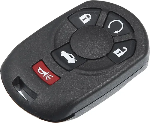 ACROPIX Llavero remoto de entrada sin llave de 315 MHz, 5 botones, apto para Cadillac STS 2005 2006 2007 M3N65981403 - Paquete de 1 negro