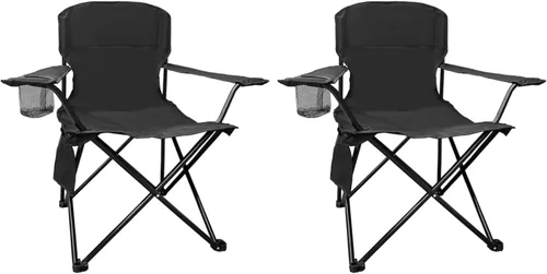 Miniatura 14 de Sillas plegables de campamento, silla portátil al aire libre para campamento, pesca, playa, picnic, silla plegable ligera con respaldo alto con Verde