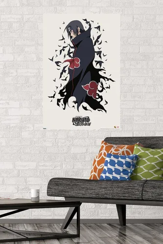 Miniatura 2 de Trends International Naruto - Póster de pared Itachi, 22.375" x 34", versión sin marco
