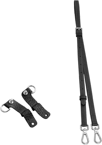 Miniatura 5 de Chispee Correa de hombro para bolsa de cuero, correas de repuesto para bolso cruzado, kit de conversión ajustable para mini bolso Longchamp
