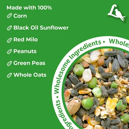 Miniatura 4 de Lyric Alimento para Vida Silvestre para Ciervos, Ardillas, Pavos y Conejos, Semillas para Pájaros Silvestres para Comederos Exteriores, Bolsa de 10