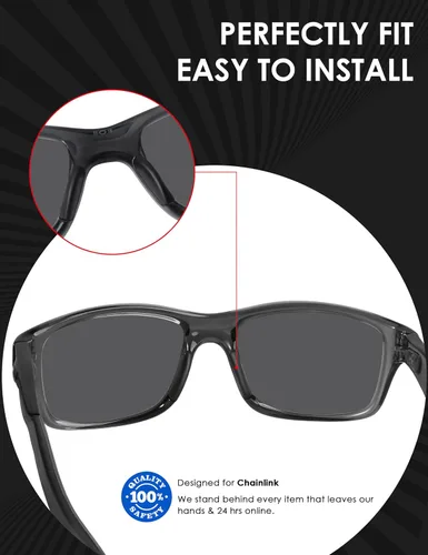 Miniatura 2 de BLAZERBUCK Pieza de almohadillas de nariz de repuesto para gafas de sol Oakley Chainlink OO9247 Chainlink Asian Fit OO9252