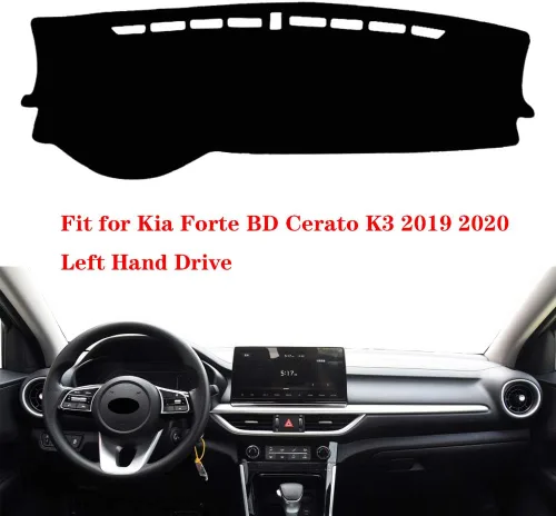 Miniatura 2 de Tapete para salpicadero Kia Forte BD Cerato K3 2019 2020 cubierta de tablero de instrumentos para coche personalizado