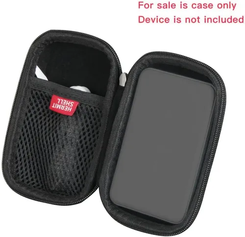 Miniatura 2 de Hermitshell Estuche de viaje duro para batería magnética Anker 633 (MagGo), cargador portátil inalámbrico magnético plegable de 10,000 mAh (negro)