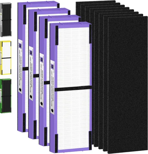 Miniatura 18 de Filtro HEPA FLT4825 B de Repuesto Compatible con Purificadores de Aire G-Guardian AC4825 AC4825E AC4825W AC4300 AC4800 AC4900 AC4850, 4 Filtros HEPA