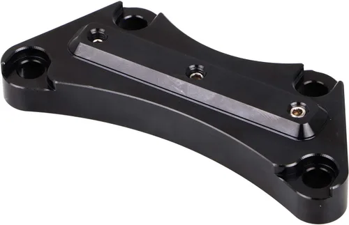 Miniatura 4 de Abrazadera de manillar de motocicleta negra Abrazadera superior de manillar de 1 pulgada para modelos Harley Touring 1997-2023