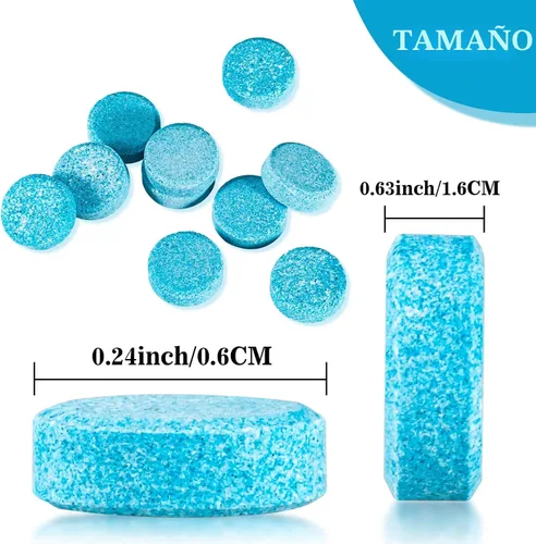 Miniatura 2 de Sukh Pastillas Limpiadoras de Parabrisas de Automóvil - Pastillas de Líquido Limpiaparabrisas Concentrado Limpiador de Vidrio Líquido