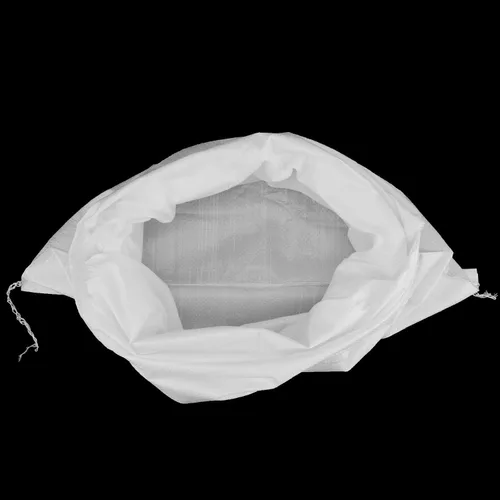 Miniatura 4 de Paquete de 100 bolsas de arena vacías de 14 x 24 pulgadas, bolsas de arena de polipropileno tejido blanco para control de inundaciones, situaciones