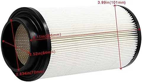 Miniatura 2 de Filtro de aire limpio para POLARIS ATP 500 Diesel 455 Magnum 325 Scrambler XP 1000 850 335 Sportsman 400 450 500 550 570 600