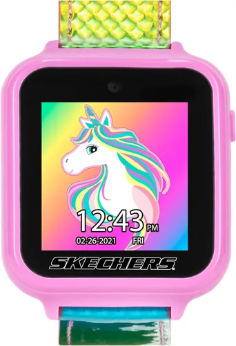 Miniatura 7 de Accutime Skechers Kids - Reloj inteligente con pantalla táctil de aprendizaje educativo para niñas, niños, niños pequeños, cámara para selfies