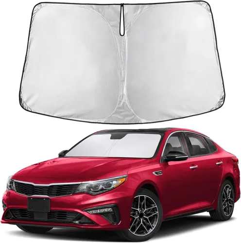 Miniatura 235 de EcoNour Parasol para parabrisas compatible con Hyundai Tucson 2016-2019 2020 2021, visera solar para parabrisas delantero y ventana, bloqueador