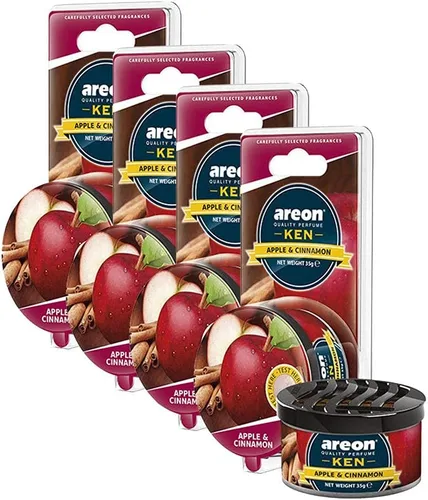Miniatura 14 de AREON Ken - Ambientador para automóvil, aroma antitabaco, fragancia de larga duración, desodorante fragante portátil con salida de olor ajustable