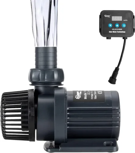 Miniatura 8 de hygger Bomba de agua sumergible silenciosa de 800 GPH y externa de 24 V, con controlador (configuración del 30% al 100%), potente bomba de retorno