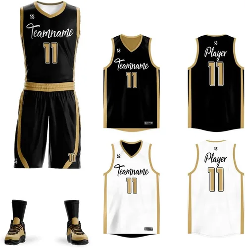 Miniatura 22 de Personalizado Hombres Juventud Reversible Jersey de baloncesto Uniforme Impreso Nombre Personalizado Número Ropa Deportiva Tamaño Grande