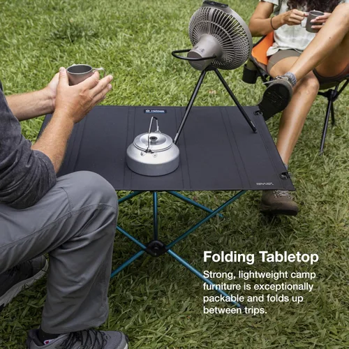 Miniatura 3 de Helinox Table One - Mesa de campamento para exteriores, ligera, plegable, portátil, grande, 29.5 x 22.5 pulgadas, color negro