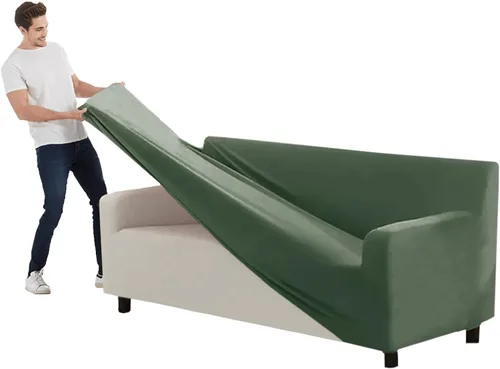 Miniatura 199 de Funda para Sofá de Terciopelo, Fundas Elásticas para Sofá para Funda Principal Separada/Respaldos y Cojines de Asiento, Funda para Sofá, para Fundas
