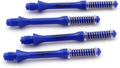 Miniatura 11 de CUESOUL TERO AK7 Slim Dart Shafts S/M/L - Muelle telescópico integrado para dardos de punta de acero y dardos de punta suave, juego de 3 piezas