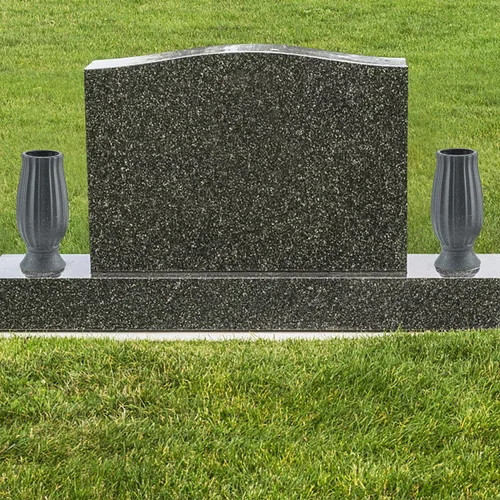 Miniatura 7 de bocola Jarrón de Cementerio con Punta de Metal -Soporte de Flores para Lápidas con Orificio de Drenaje para Flores Artificiales- Decoraciones