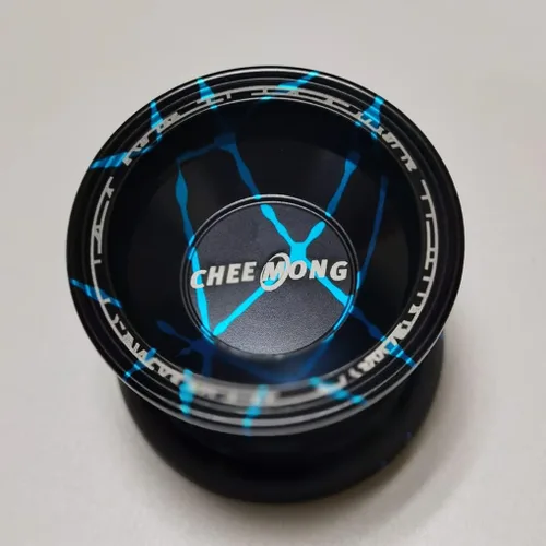 Miniatura 2 de Yoyo Y03 Yoyo profesional de aleación de aluminio Yoyo Yoyo con rodamiento de bolas KK, Yoyo para jugador avanzado + 5 cuerdas de repuesto Yoyo