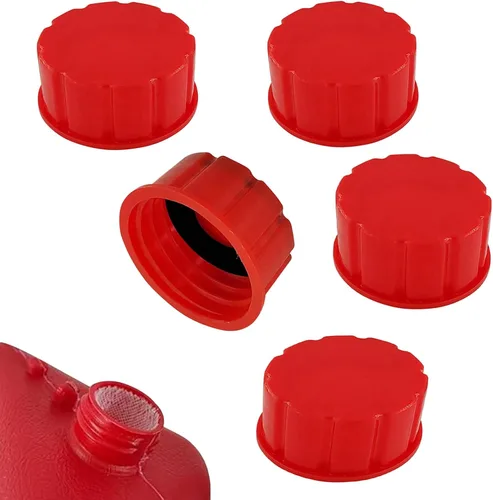 Tapa de repuesto para latas de gasolina de 5 galones, para la mayoría de latas de gasolina de 1/2/3/5 galones, tapa de tanque de gas portátil para