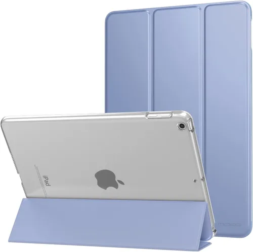 Miniatura 54 de MoKo Funda para iPad 9.7 2018/2017 de 5ª / 6ª Generación - Funda delgada y ligera con soporte para Smartphone con parte trasera translúcida