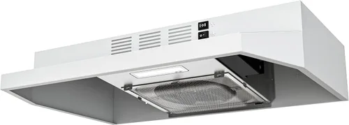 Miniatura 10 de FIREGAS Campana extractora negra de 24 pulgadas, 300 CFM con conductos/sin conductos convertible bajo gabinete, campana de cocina en acero Acero