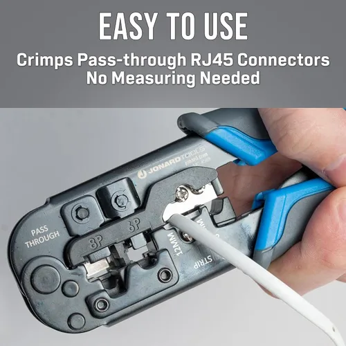 Miniatura 2 de Jonard Tools UC-4569 Herramienta modular de corte, tira y prensado todo en uno 6 en 1 para video, telecomunicaciones, comunicación de datos y más