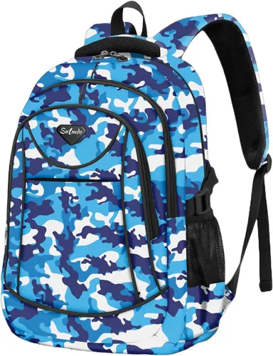 Miniatura 10 de Mochilas ligeras casuales para niños y niñas, mochilas escolares, mochila para laptop de 15 pulgadas, bolsa de viaje