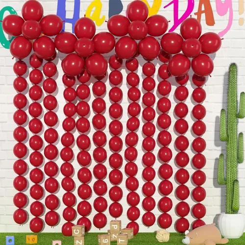 Miniatura 22 de 105 globos de enlace negro de 6 pulgadas, globos de enlace rápido, globos de látex para sesión de fotos, baby shower, decoración de fiesta