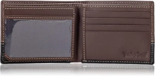 Miniatura 55 de Timberland Men's Leather Passcase Bifold Wallet Hybrid
