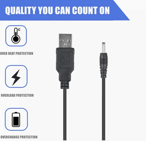 Miniatura 3 de Cable cargador USB de 4 pies para Foreo Luna 1 2 Mini 2 ISSA Mini Hybrid IRIS Espada