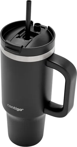 Miniatura 8 de Contigo Streeterville 30 onzas Vaso, Acero Inoxidable con Aislamiento al Vacío, Resistente a Fugas, Mantiene el Frío durante 29 Horas, Cabe