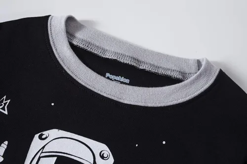Miniatura 3 de Pijama para niños pequeños de manga larga, 100% algodón, 2 piezas, para niños de 1 a 10 años